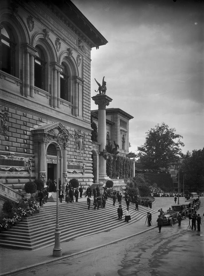 Palais de Rumine, 24. Juli 1923, © André Kern MHL