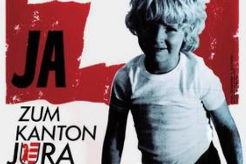 Affiche pour la votation du 24 septembre 1978 concernant la création du nouveau canton du Jura, publiée par le comité d’action national en faveur de la création d’un nouveau canton (Bibliothèque nationale suisse) Affiche pour la votation du 24 septembre 1978 concernant la création du nouveau canton du Jura, publiée par le comité d’action national en faveur de la création d’un nouveau canton (Bibliothèque nationale suisse)