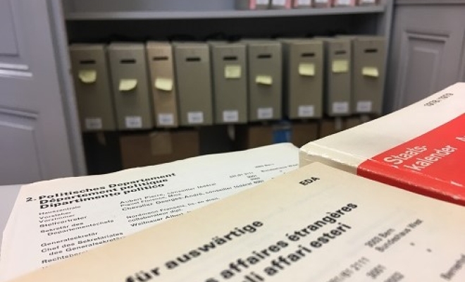 Aus EPD wird 1979 EDA; auch im Staatskalender.