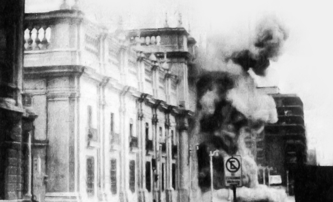Bombardierung des Präsidentenpalasts La Moneda